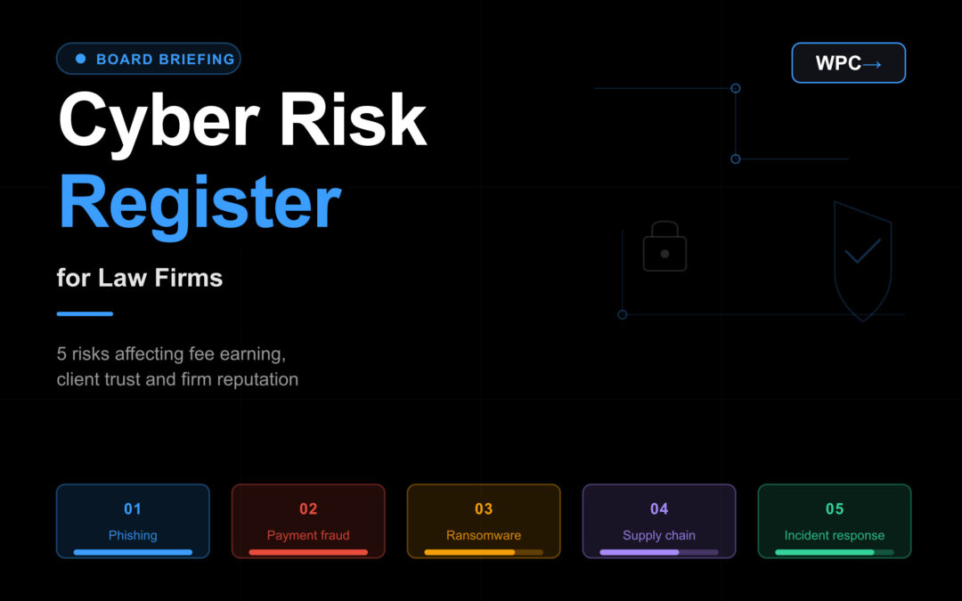 Cyber Risk Register Entries for Law Firms